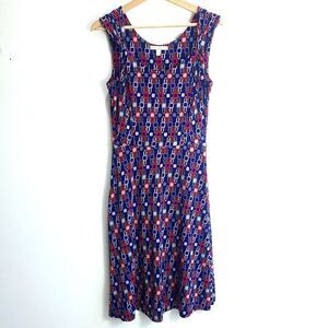 Banana Republic Patterned Link Dress